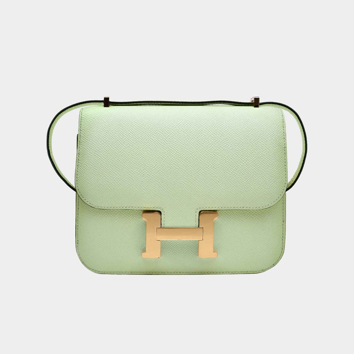 Hermès Constance 18 in Vert Fizz Epsom leather, gold hardware