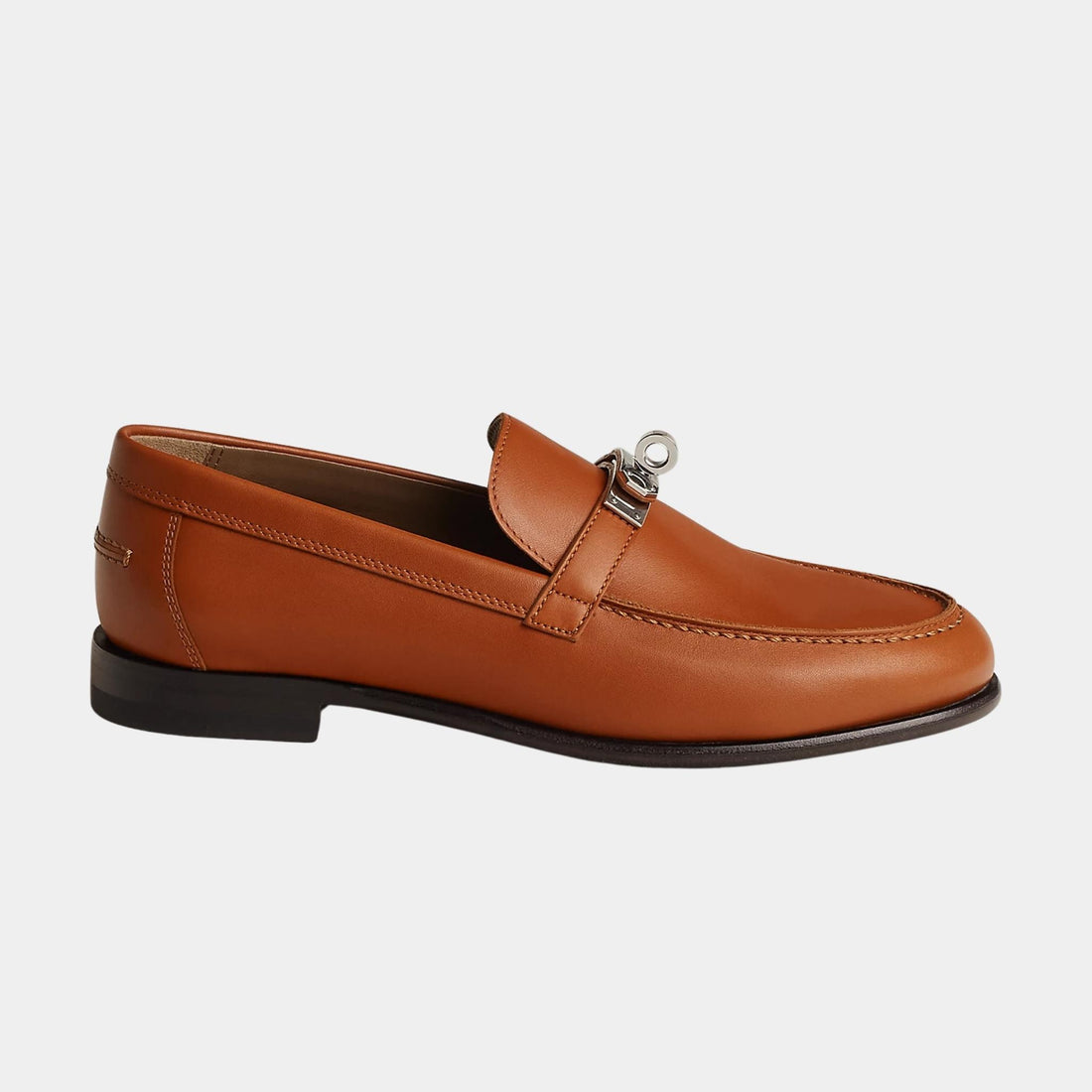 Hermes Destin لوفر Heritage من جلد العجل، من الجانب
