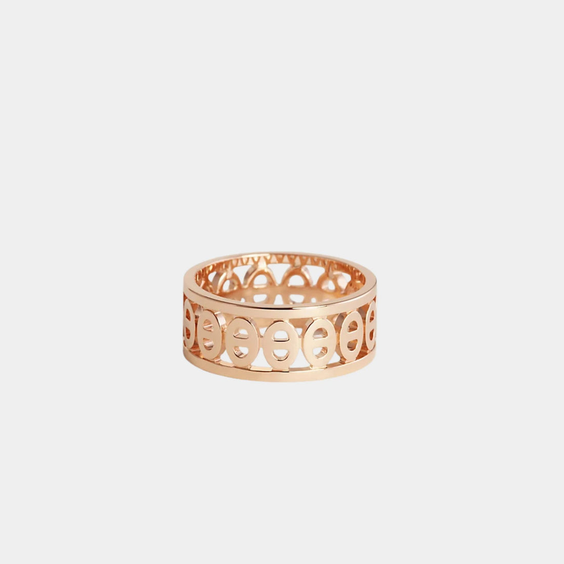Hermes Ever Herakles Alliance Rose Gold - Diamond, Front