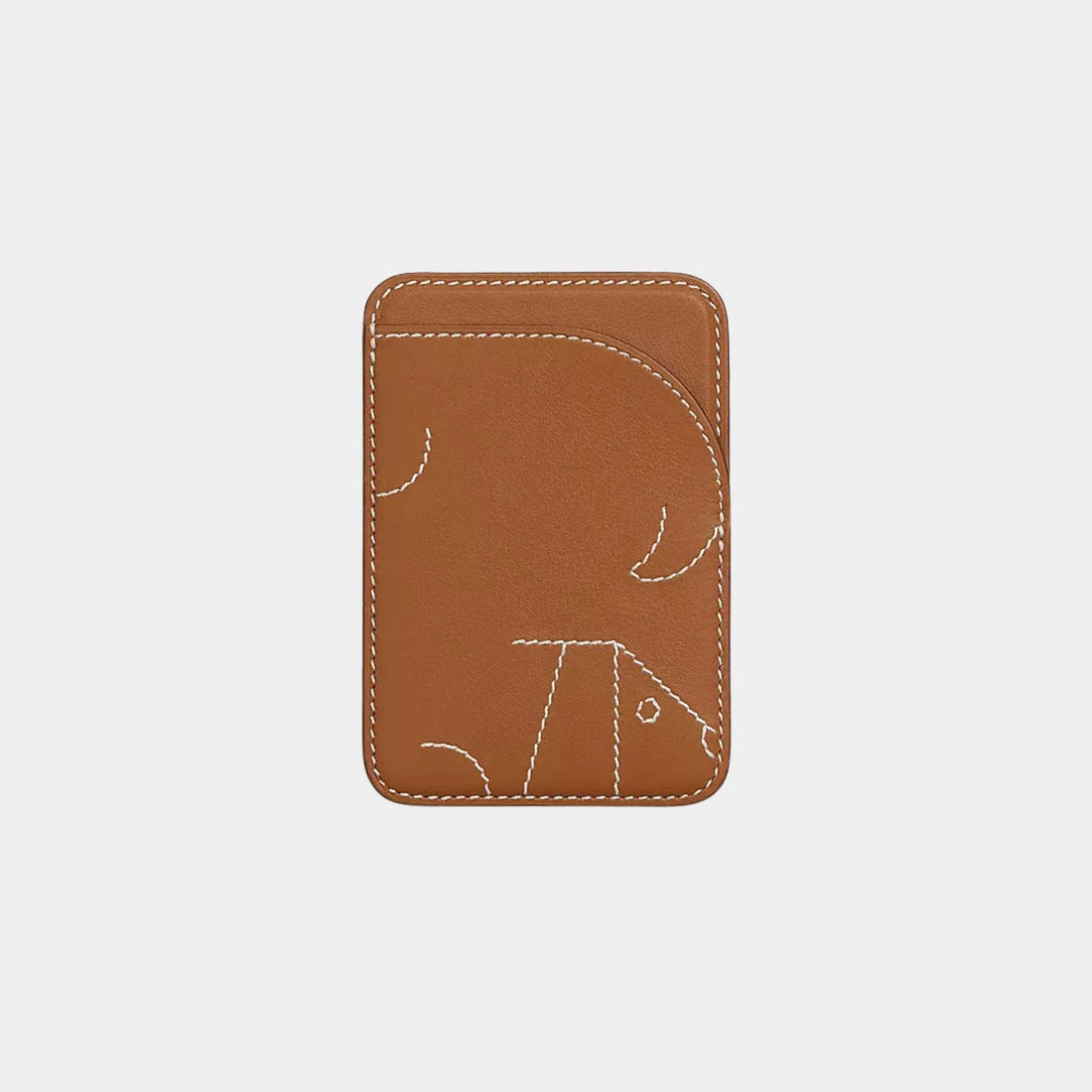 Dog MagSafe Card Holder, Front