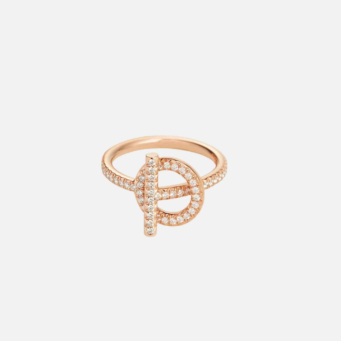 Echappée Ring Small Model Diamonds