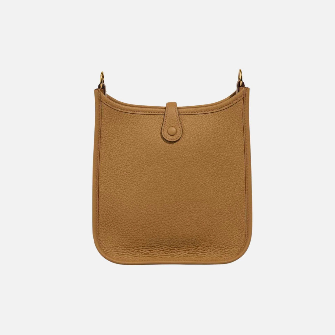 Hermes Evelyne 16 Clemence بلون بسكويت، من الخلف
