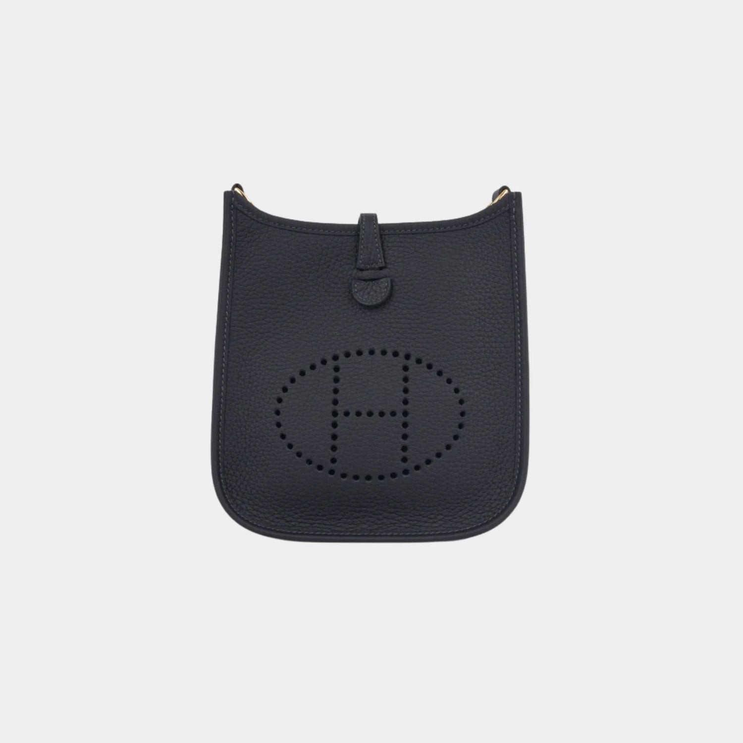 Hermes Evelyne 16 Clemence Bleu Nuit GHW, FRONT 