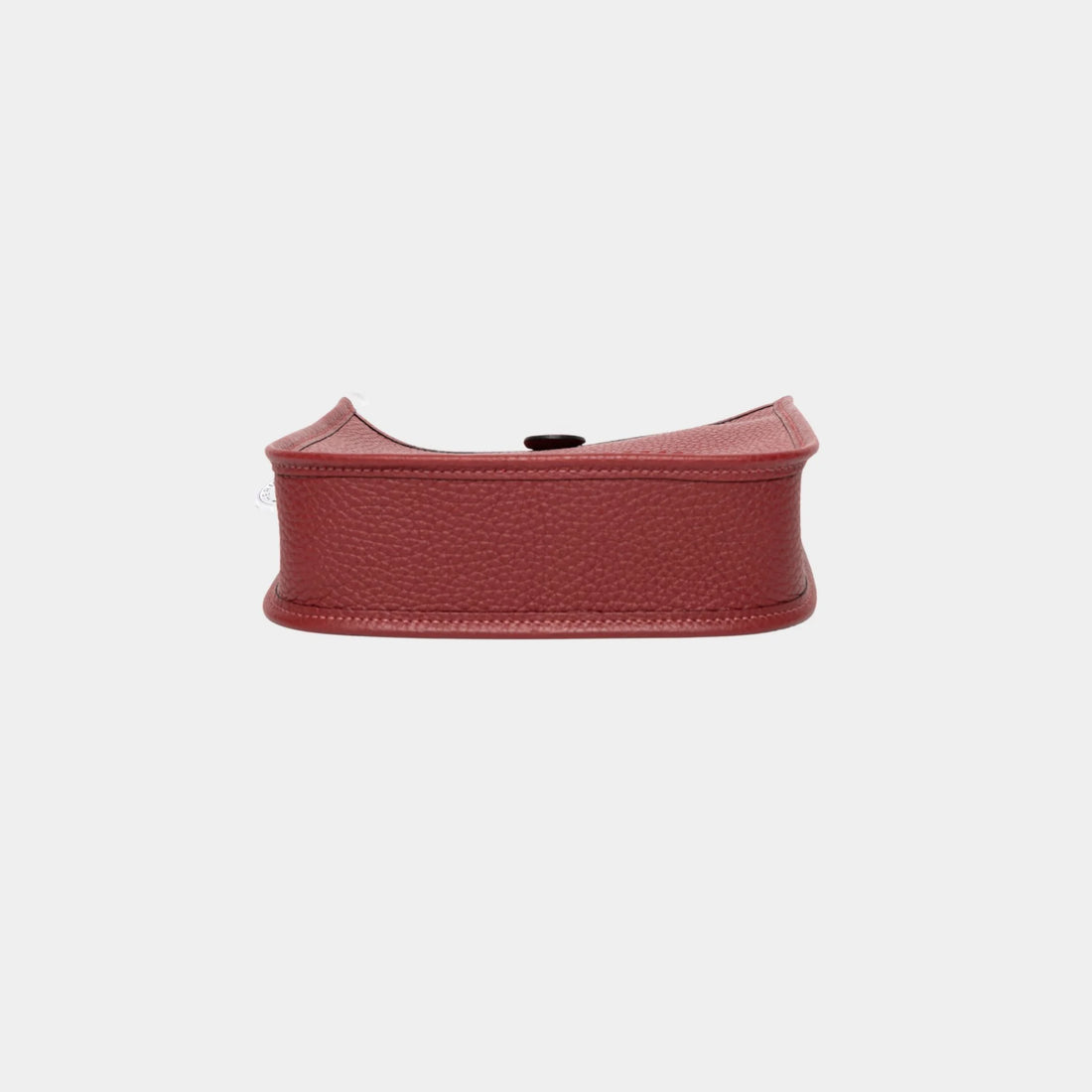 Hermes Evelyne 16 Clemence Rouge Grenat PHW، الجزء السفلي