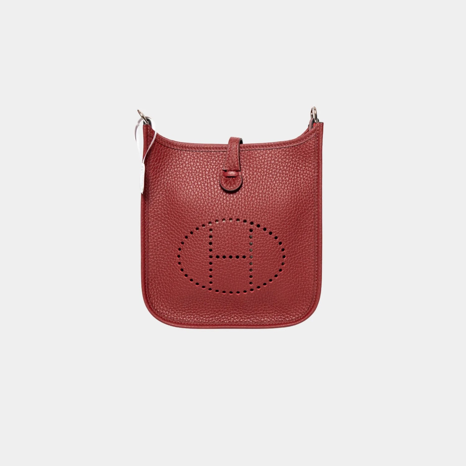 Hermes Evelyne 16 Clemence Rouge Grenat PHW, Front 
