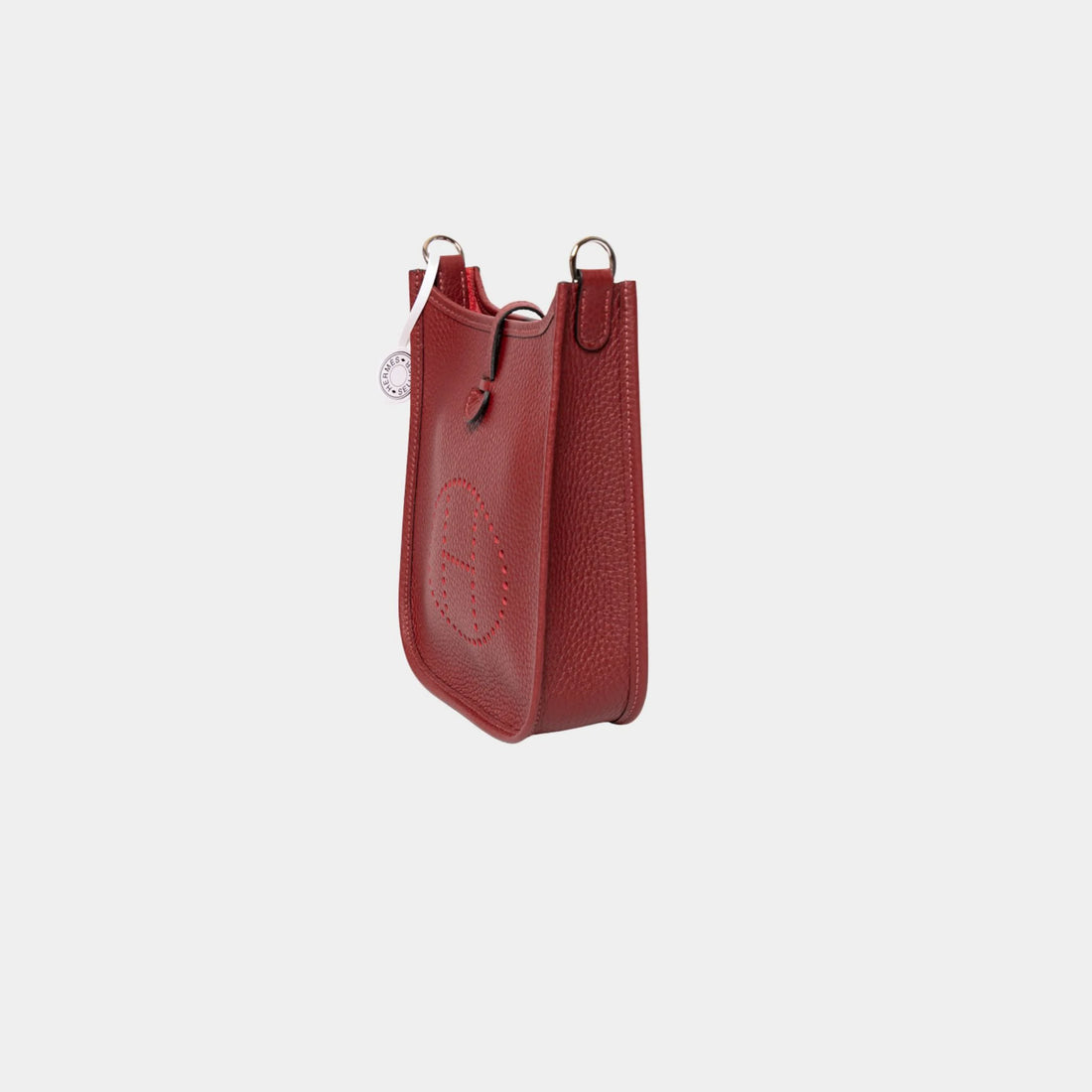 Hermes Evelyne 16 Clemence أحمر عنابي PHW، جانبي