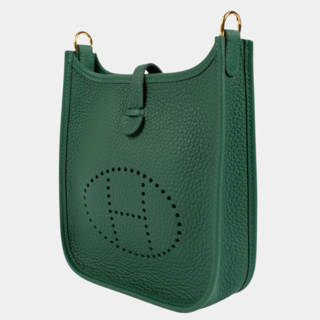 Hermes Evelyne 16 Clemence Vert Moyen GHW، جانبي