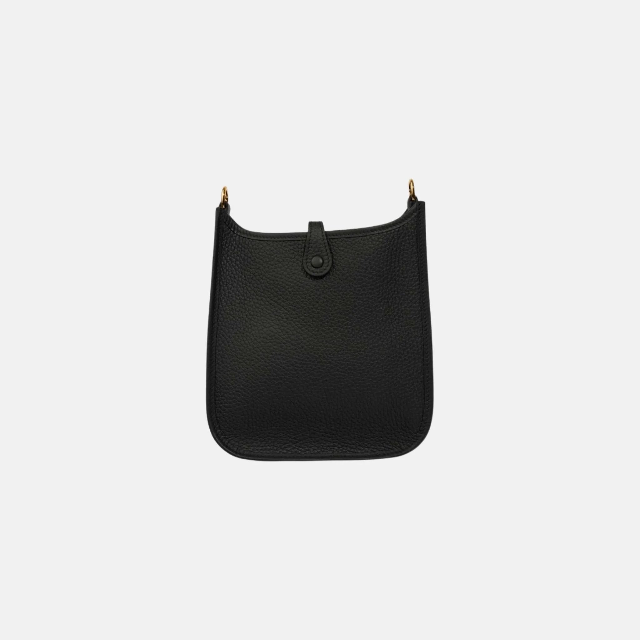 Hermes Evelyne 16 Noir Clemence GHW, Back