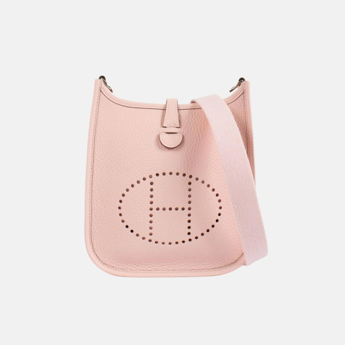Hermes Evelyne 16 Rose Sakura Clemence PHW, Front