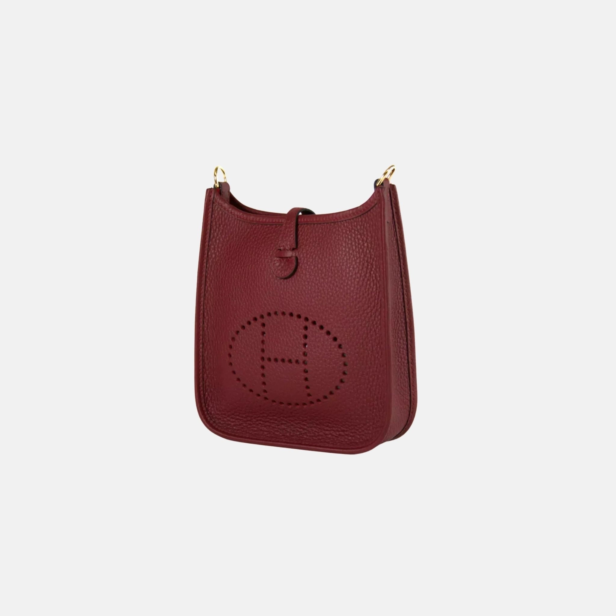 Hermes Evelyne 16 Taurillon Clemence Rouge H GHW, Side