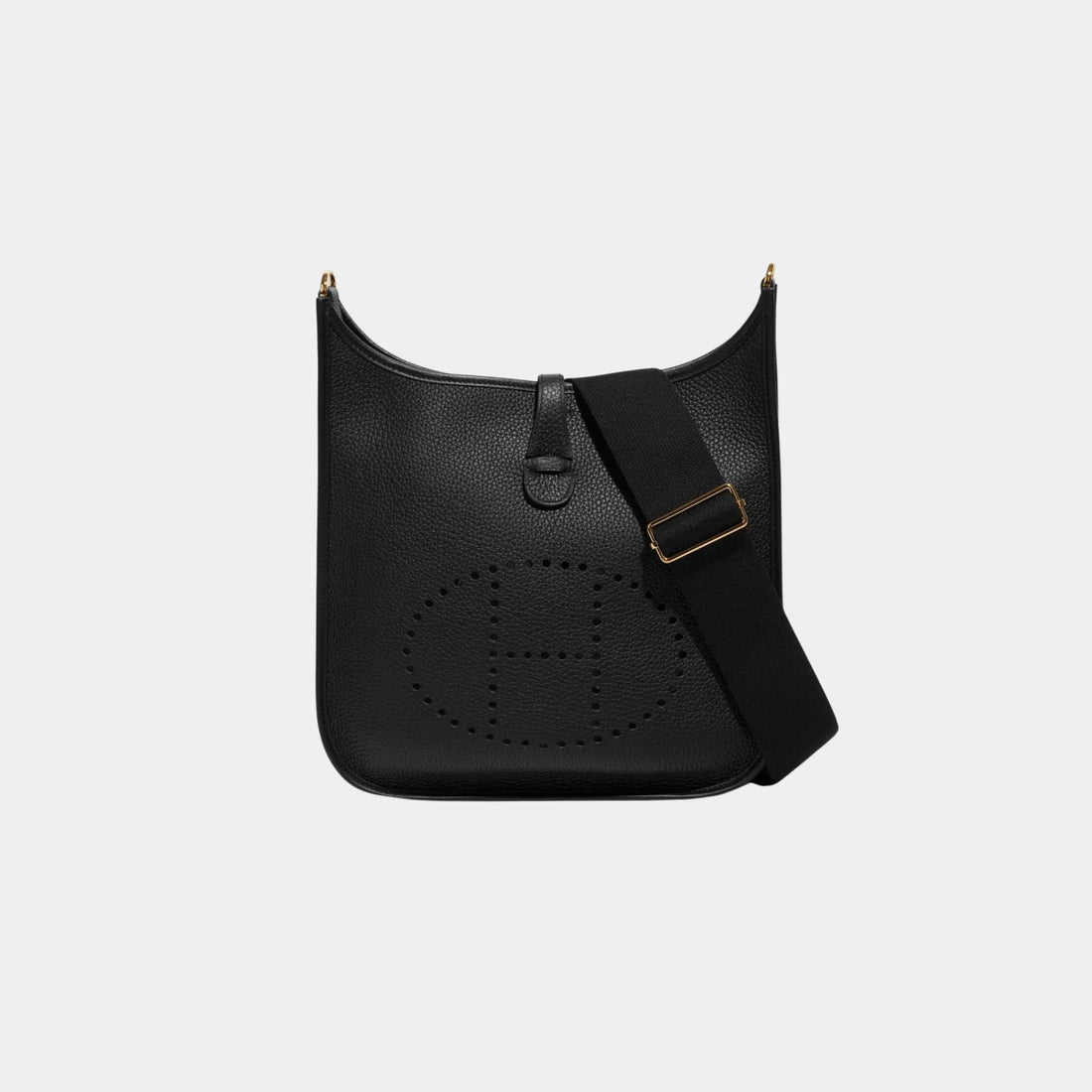 Hermes Evelyne 29 Taurillon Clemence Black GHW