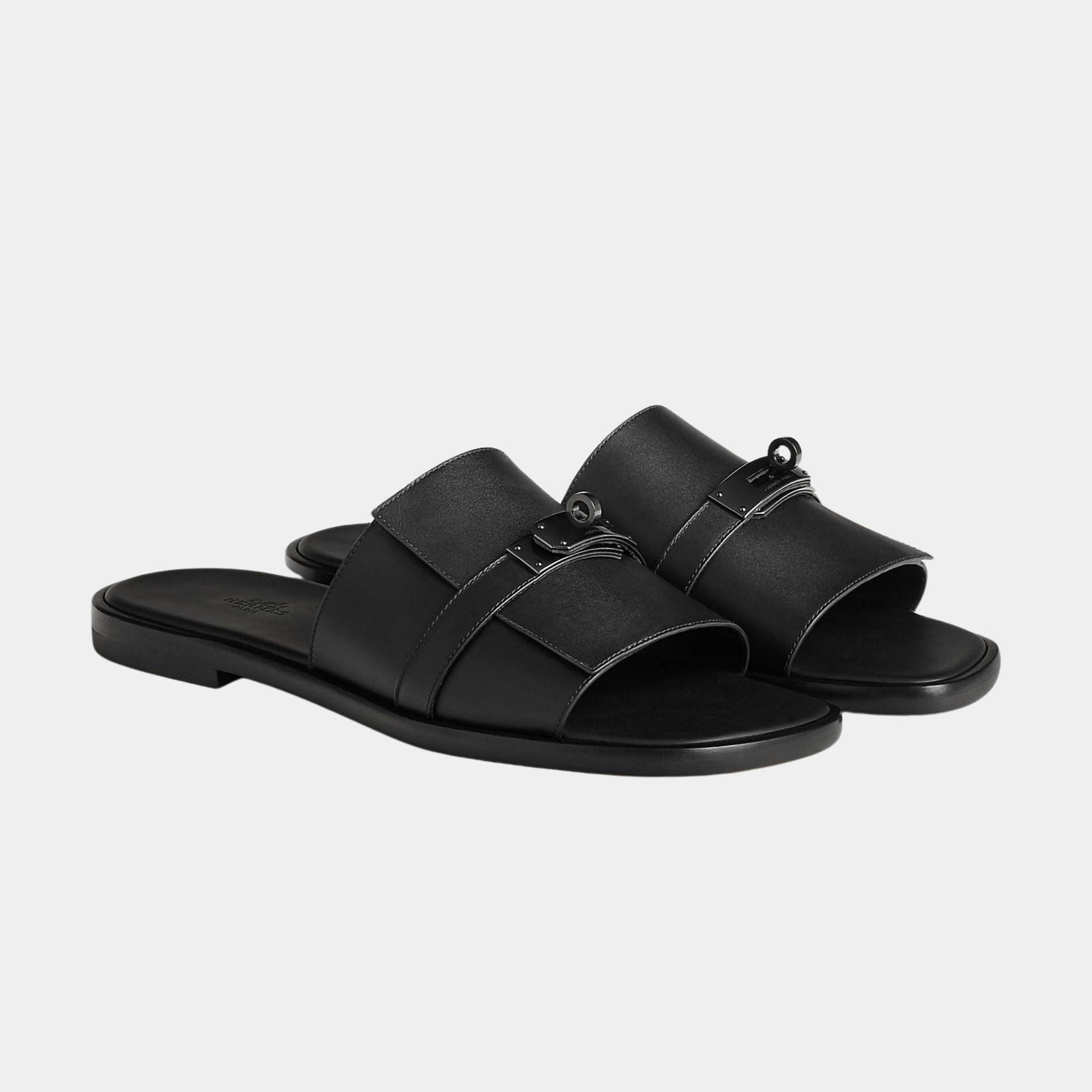 Hermes☆Men's サンダル Sandales Gabriel Noir_パリ発 Gabriel sandal | Hermès USA