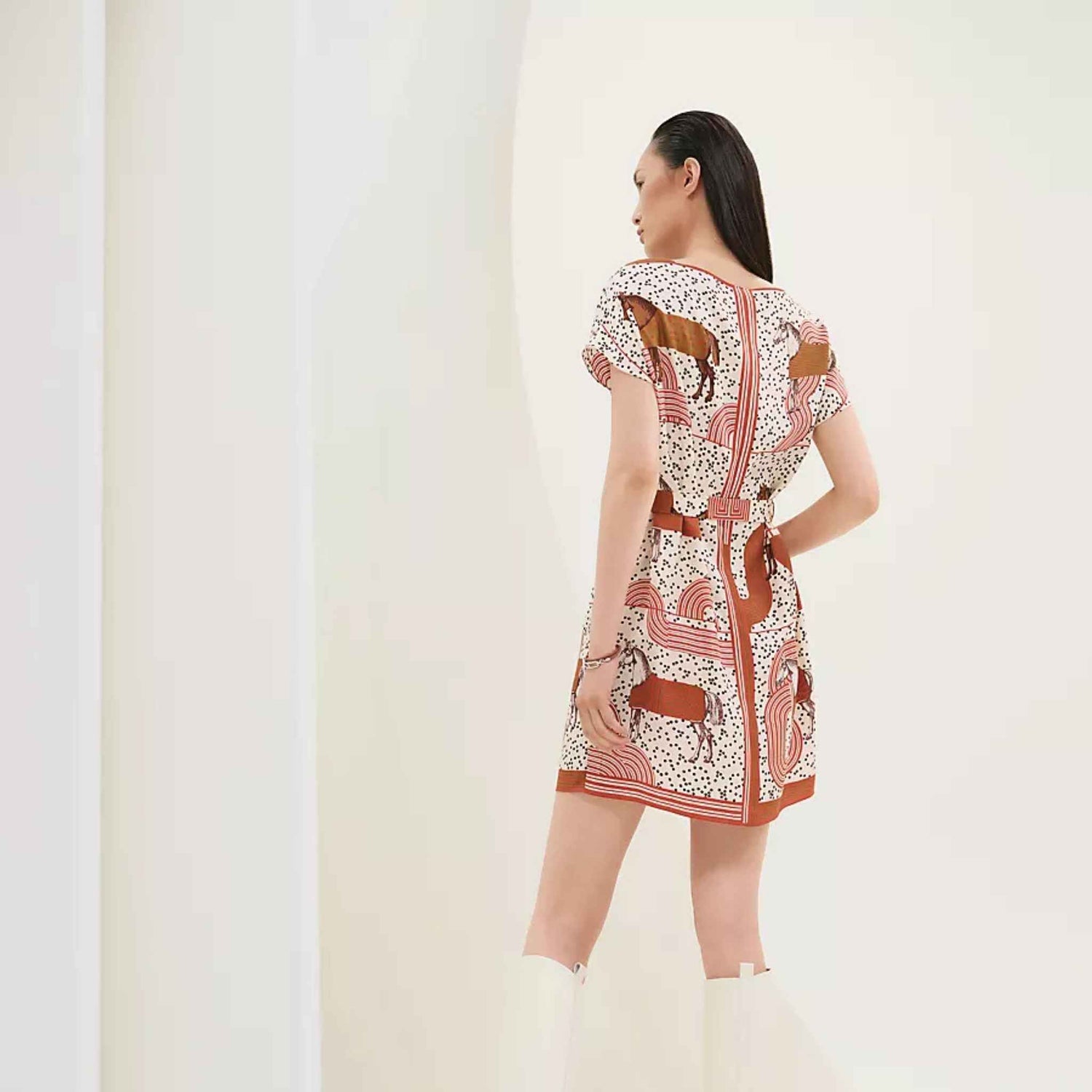 Hermes Garde Robe Pop Classic Tunic, Back