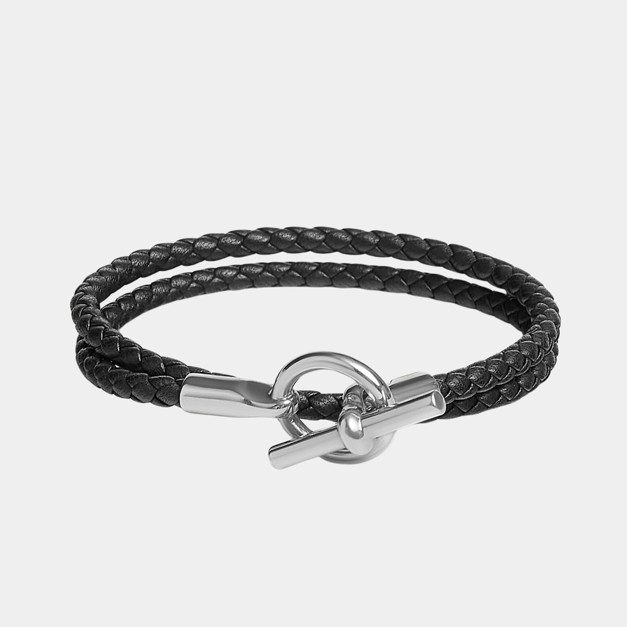 【HERMES】Glenan Double Tour グレナンダブル★Silver Glenan Double Tour bracelet | Hermès USA