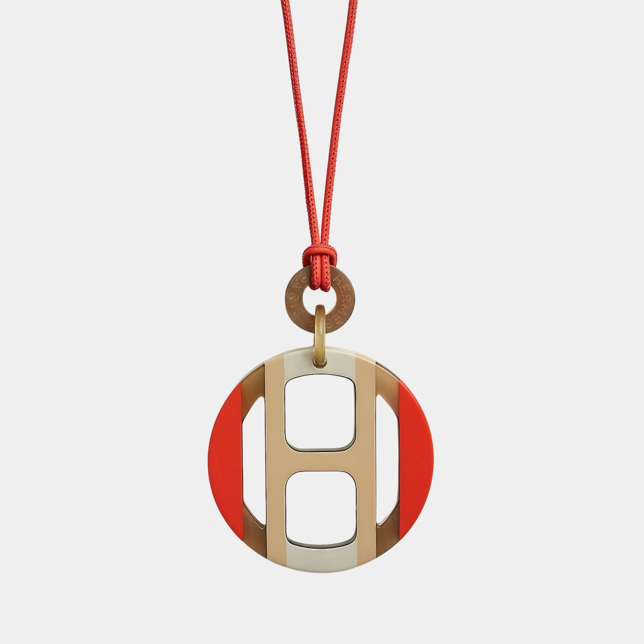 Hermes H Equipe Pendant Lacquered Horn – SANDS