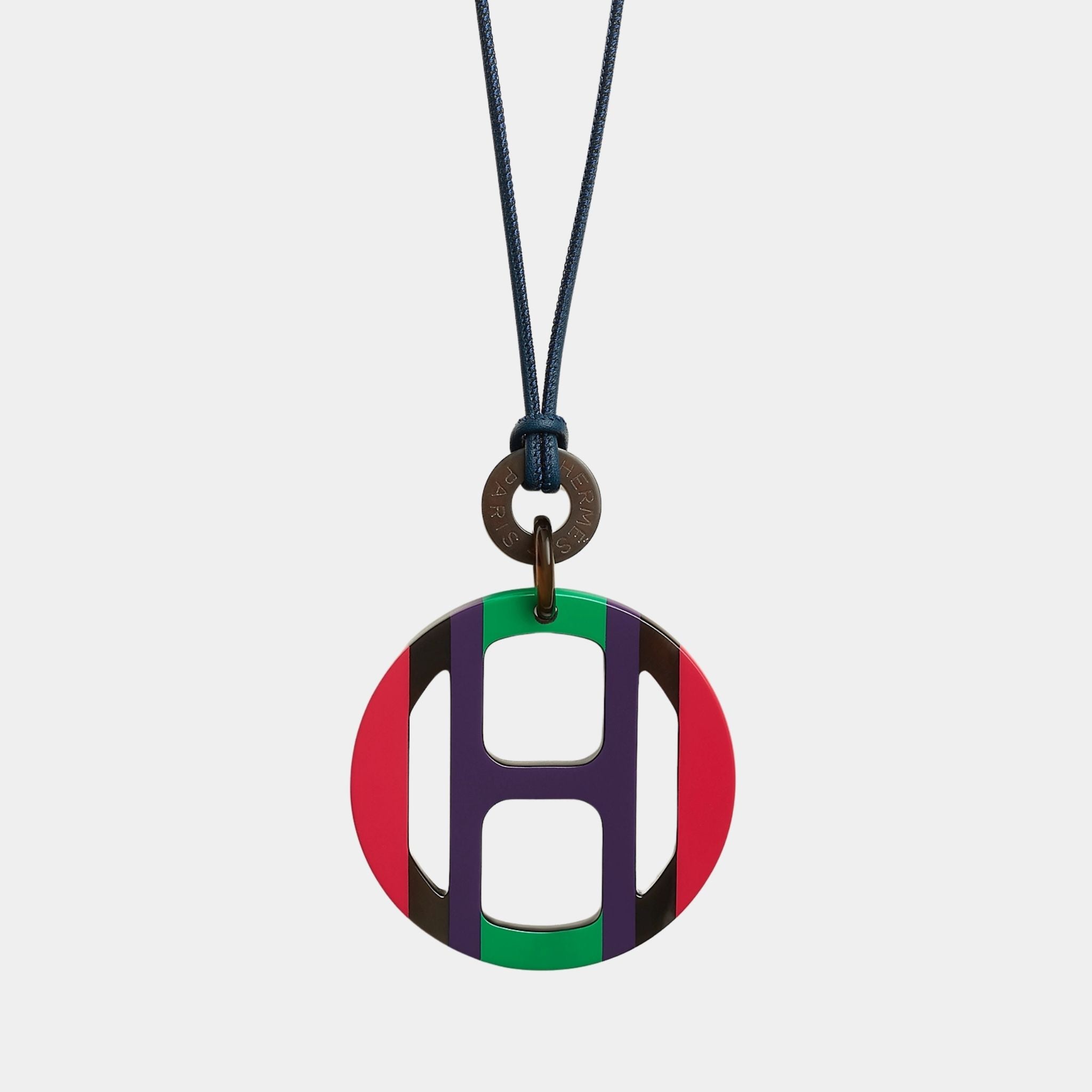 アクセサリー Hermes H Equipe pendant LODEN H Equipe pendant | Hermès USA