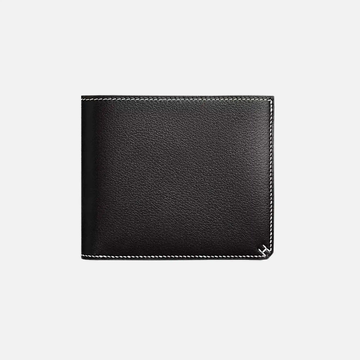 محفظة H Sellier صغيرة من Evergrain Calfskin
