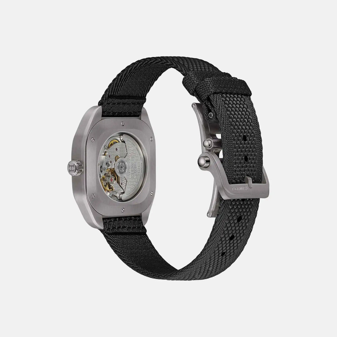 alt
ساعة Hermes H08 42mm من التيتانيوم، من الخلف