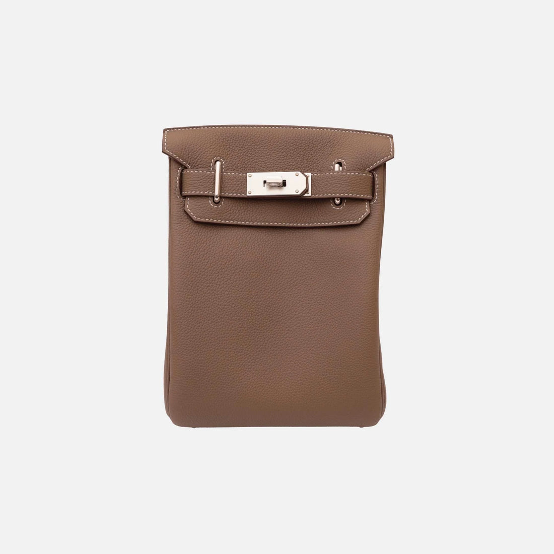 Hermes HAC A Dos PM Etoupe Togo PHW, Front