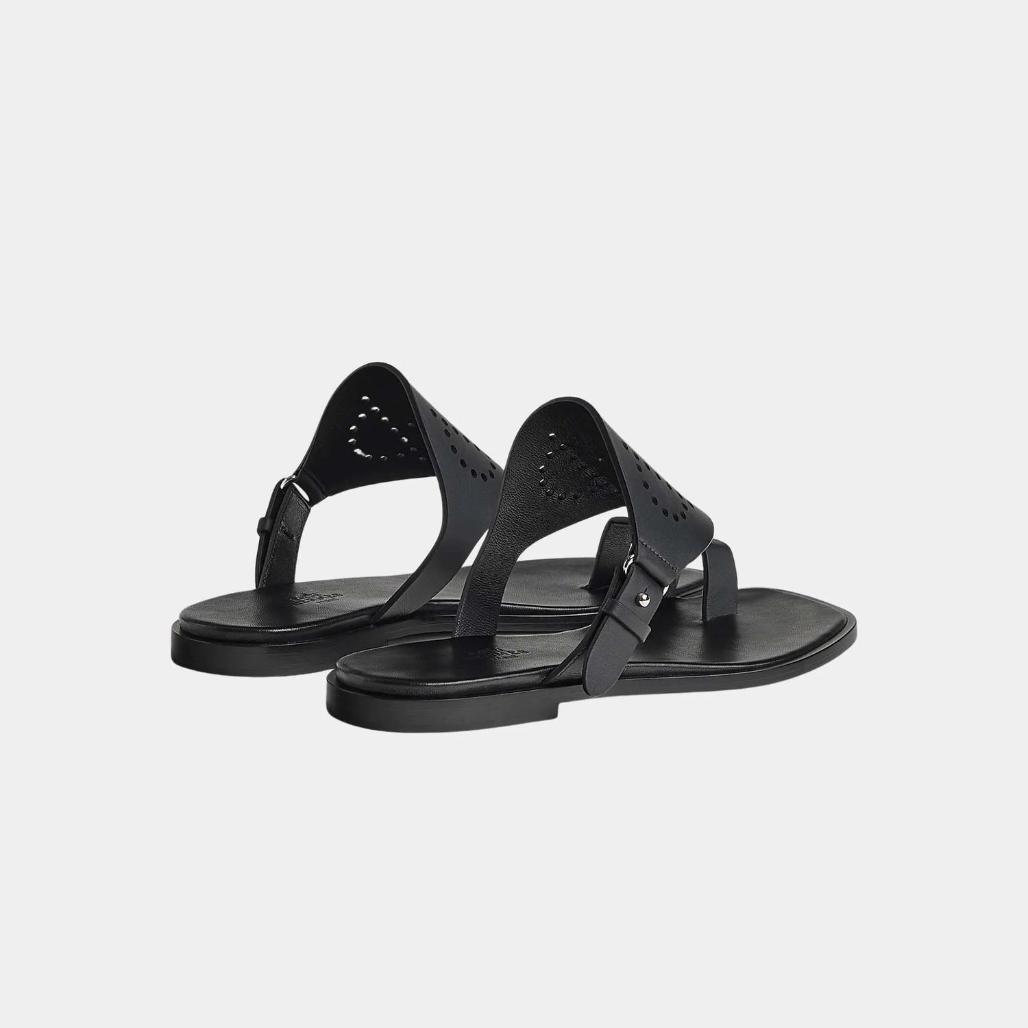 セール【HERMES】Sandali Hera Hermes Hera Sandal Calfskin With Perforations – SANDS
