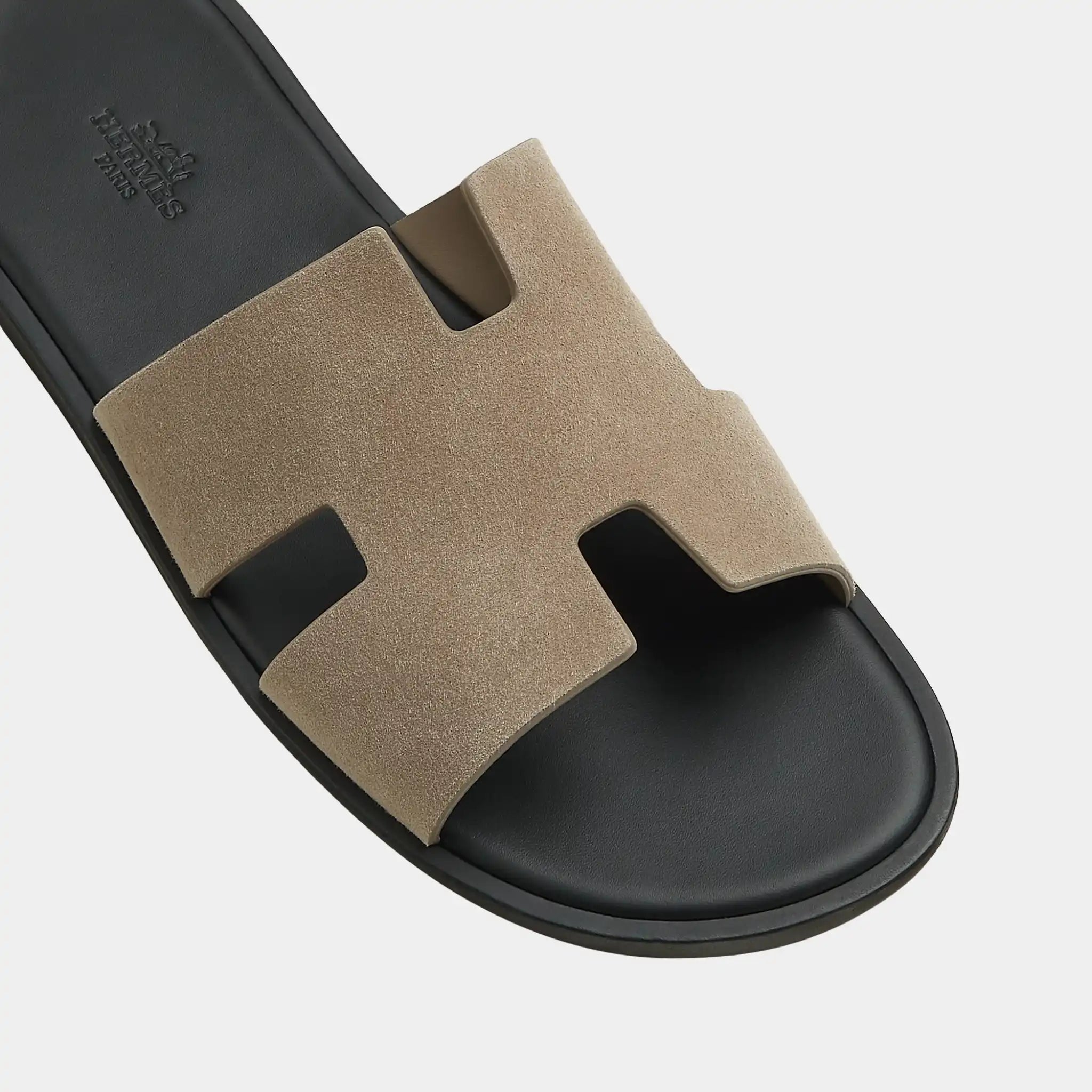Izmir Sandal In Suede Goatskin