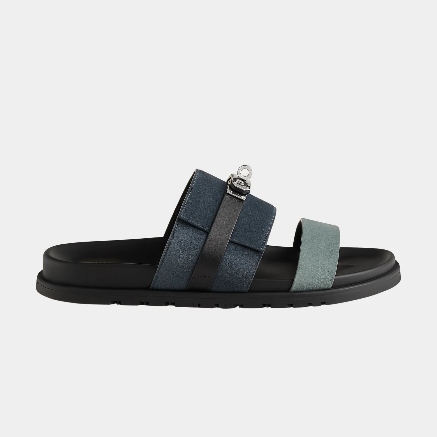 Jackson Sandals in Multicolor Suede Goatskin And Calfskin