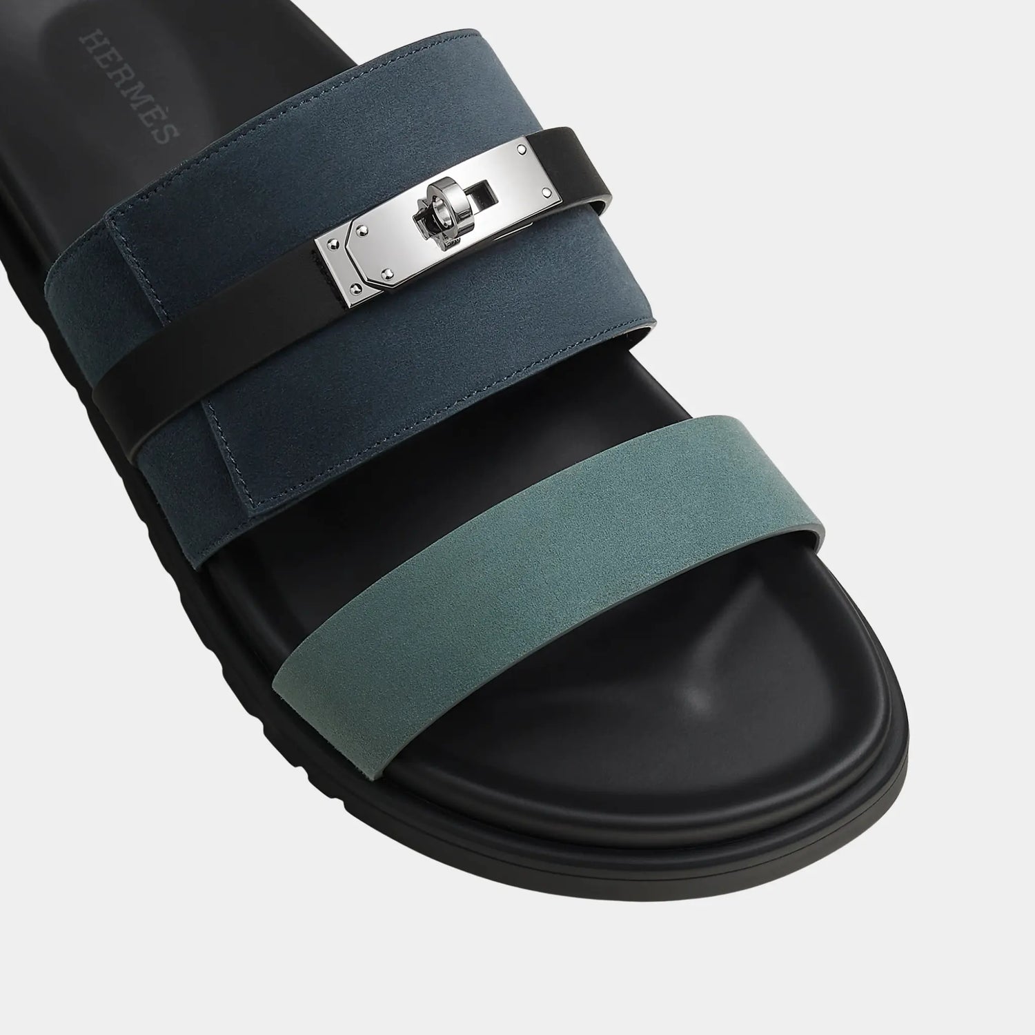 Jackson Sandals in Multicolor Suede Goatskin And Calfskin