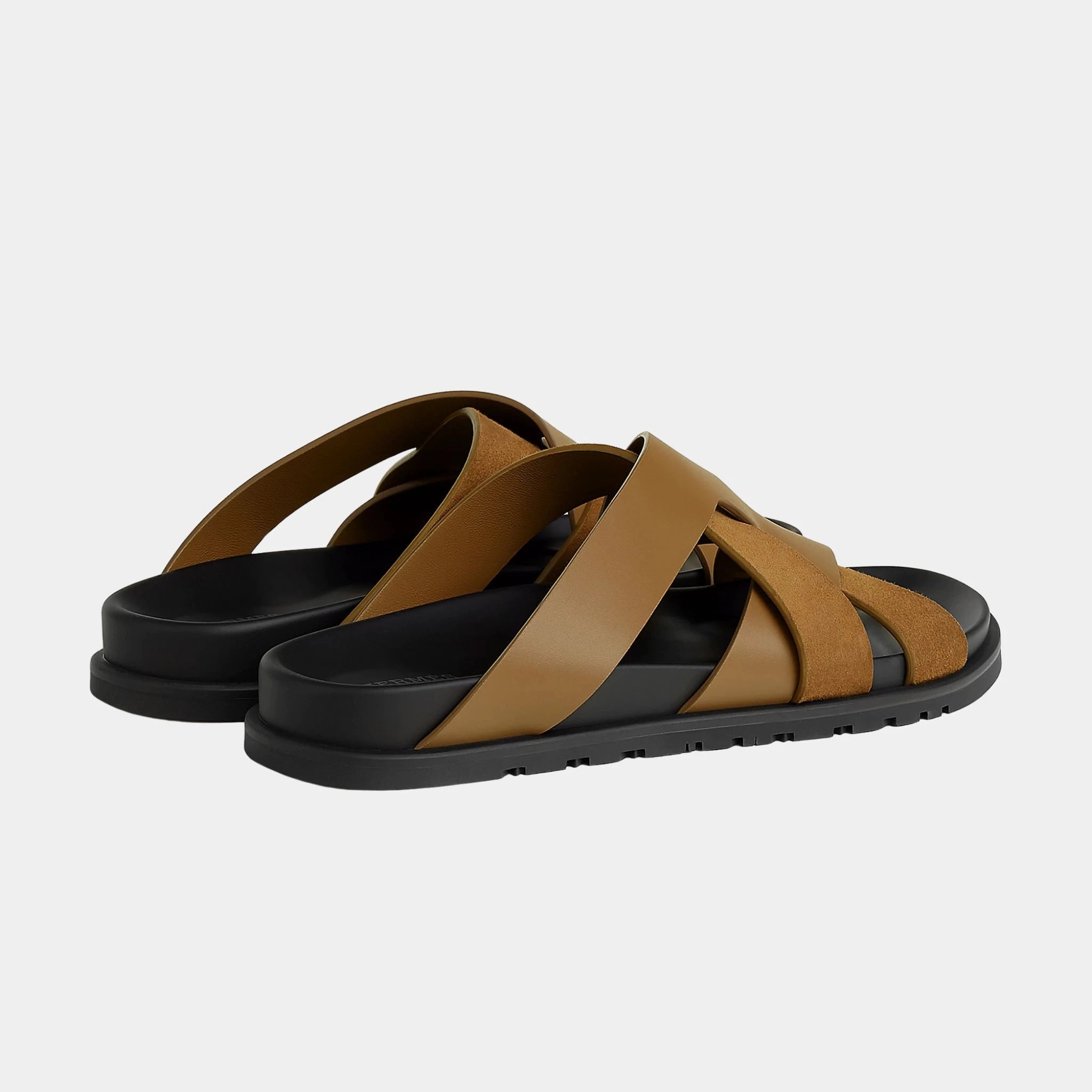 Kazimir Sandals in Calfskin and Suede