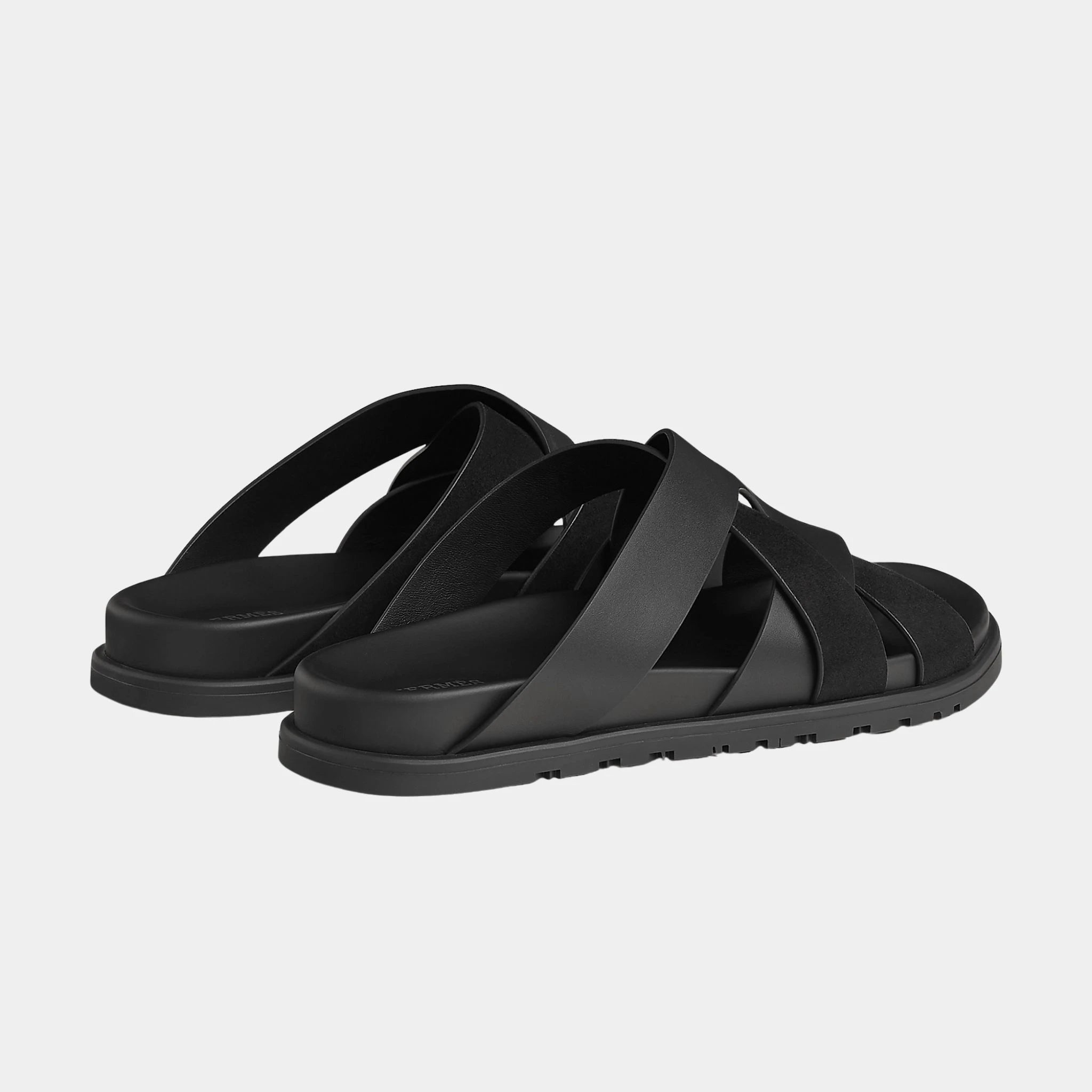 Kazimir Sandals in Calfskin and Suede