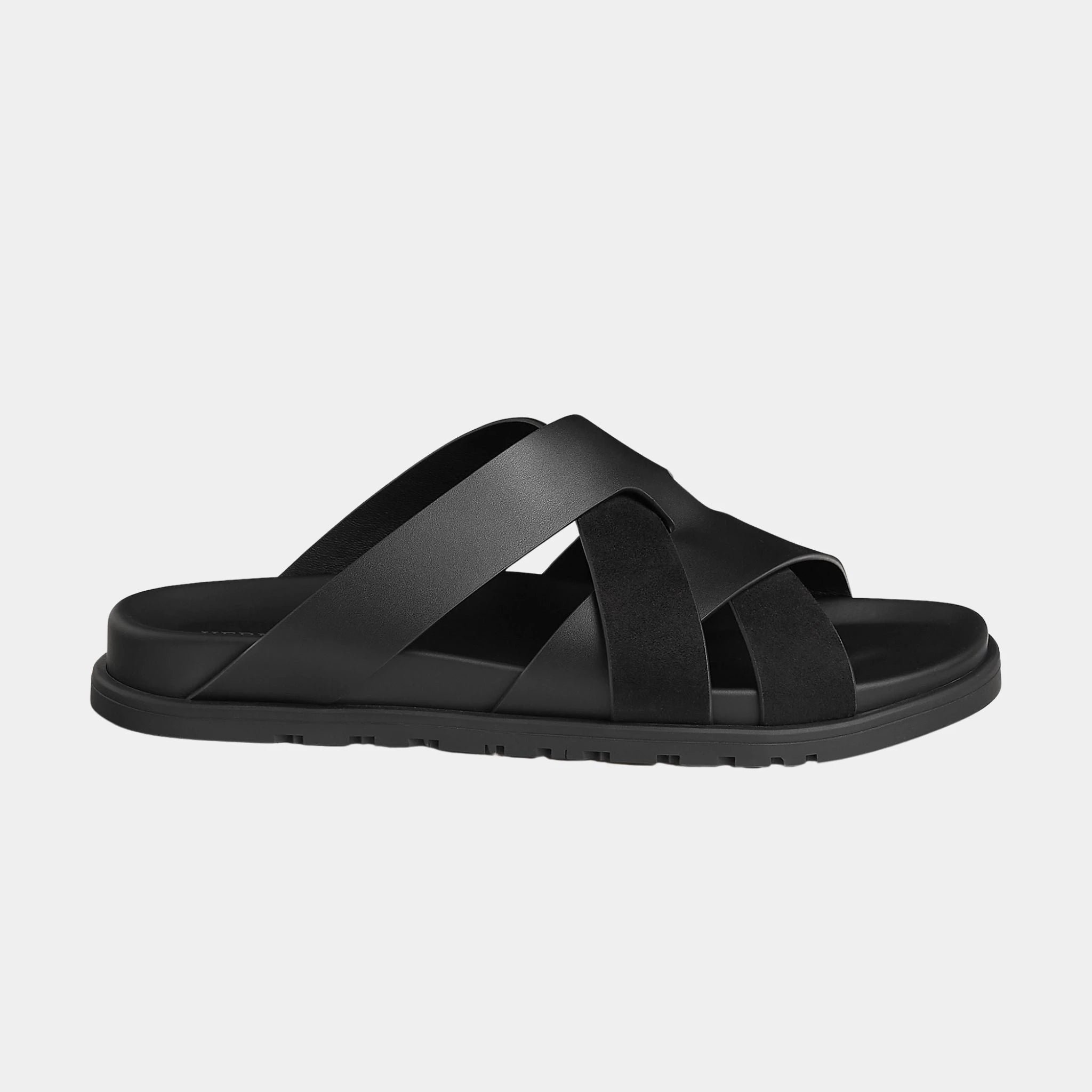 Kazimir Sandals in Calfskin and Suede