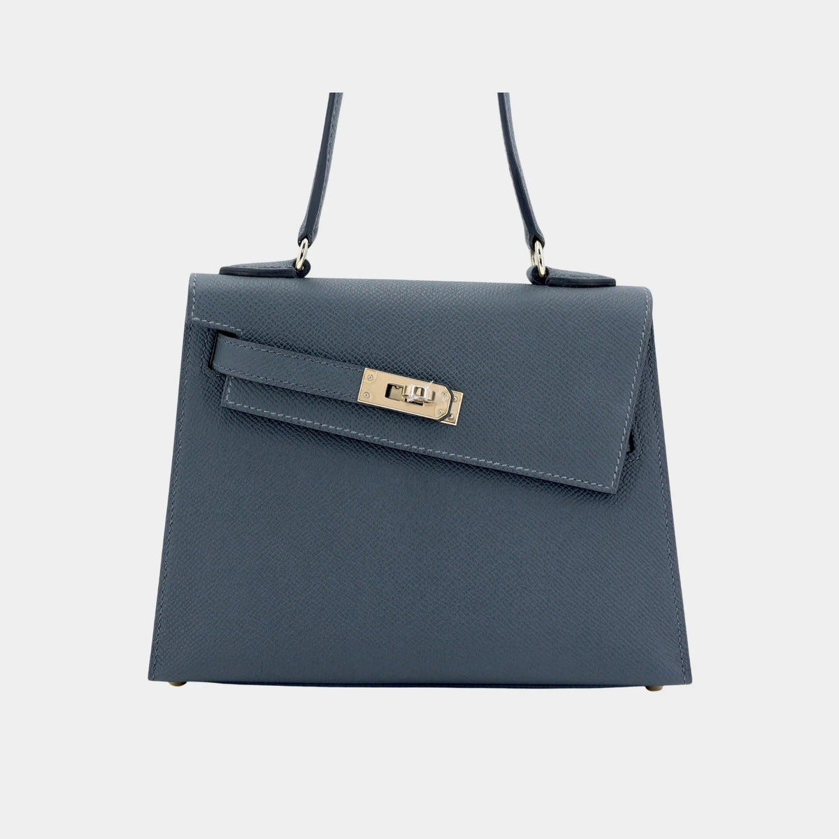 Kelly 20 En Desordre Epsom Gris Misty PBHW