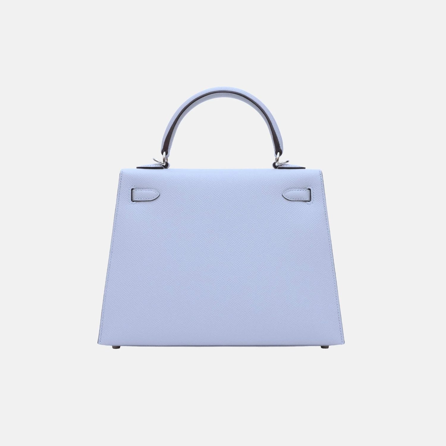 Hermes Kelly 25 Blue Glacier Epsom PHW, Back