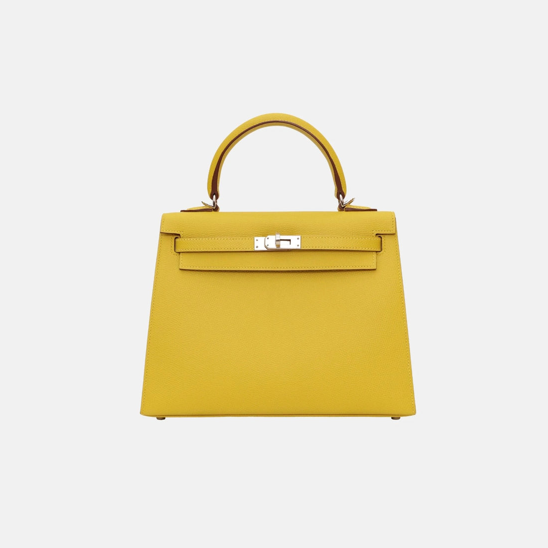 Hermes Kelly 25 Cumin Epsom PHW, Front