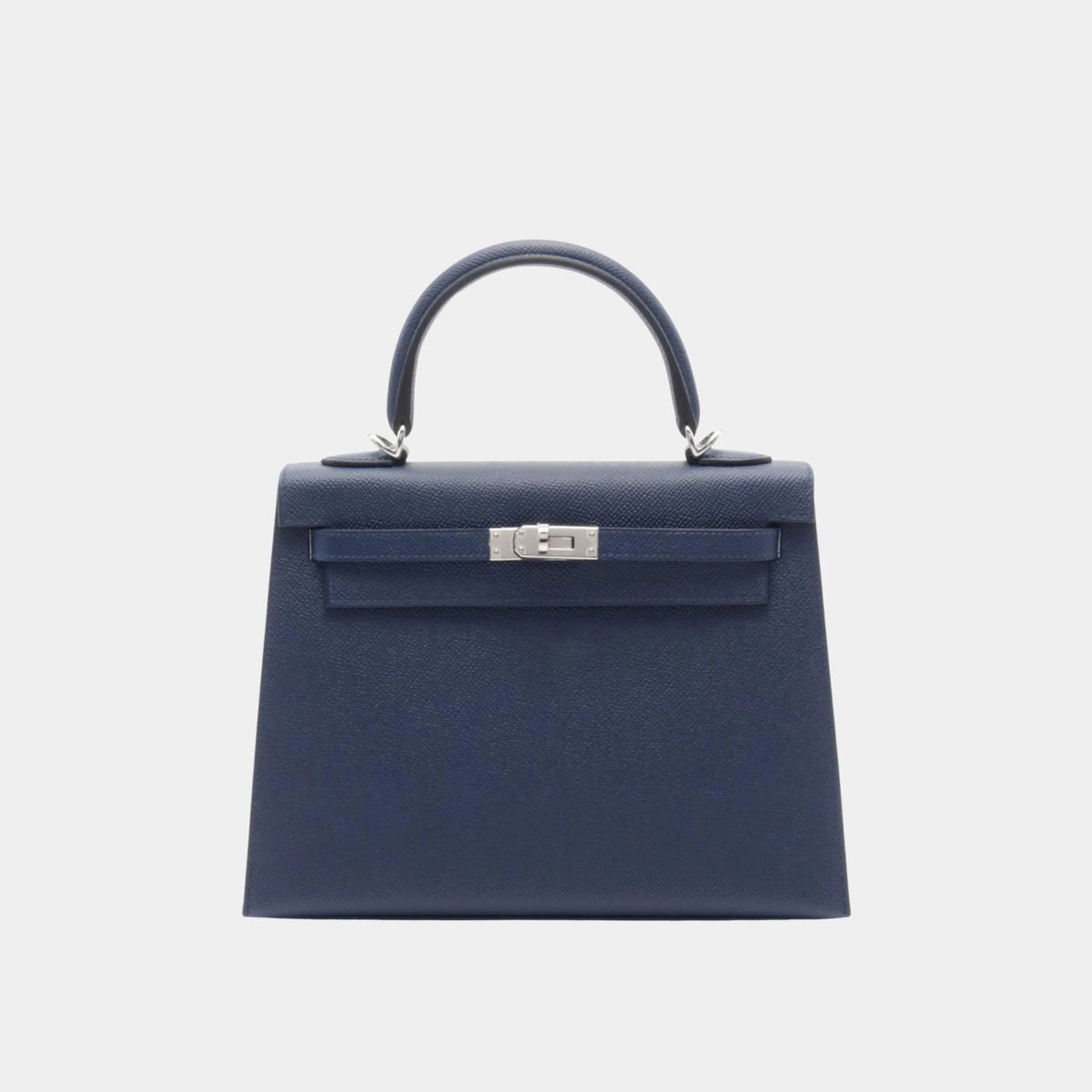 حقيبة Kelly 25 Epsom Bleu Nuit PHW