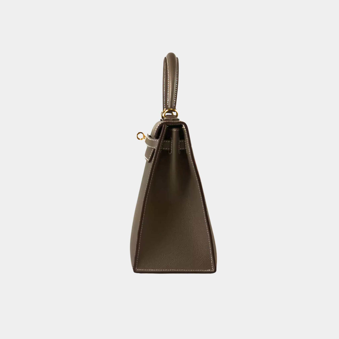 Hermes Kelly 25 Epsom Etoupe GHW، جانب