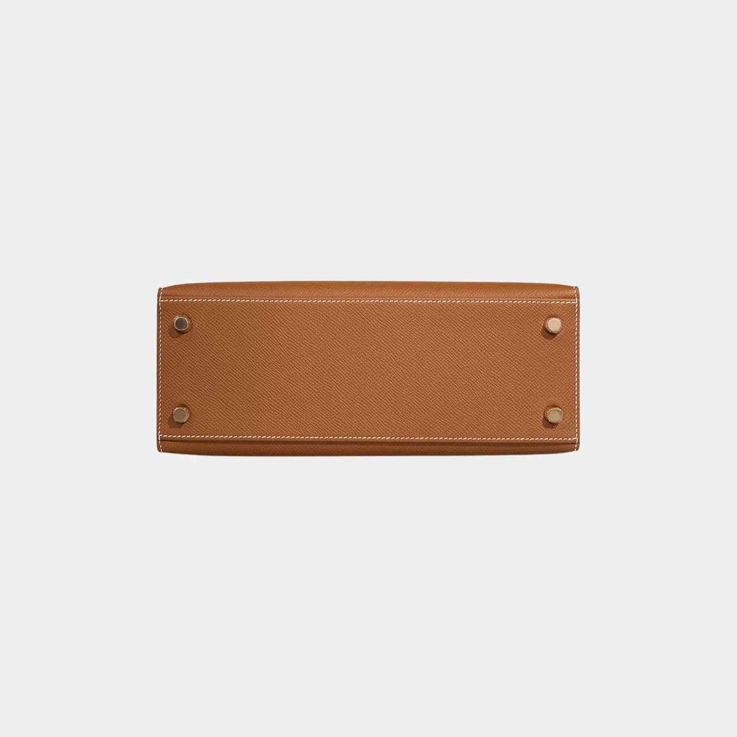 Hermes Kelly 25 Epsom Gold GHW, Bottom