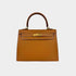 Hermes Kelly 25 Epsom Gold GHW, Front, Gold Hardware