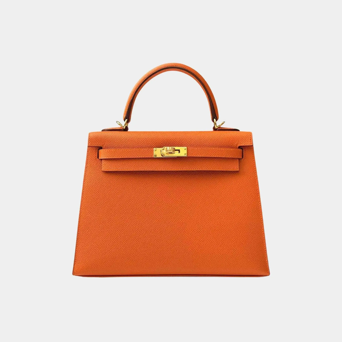 حقيبة Kelly 25 Epsom برتقالي H GHW