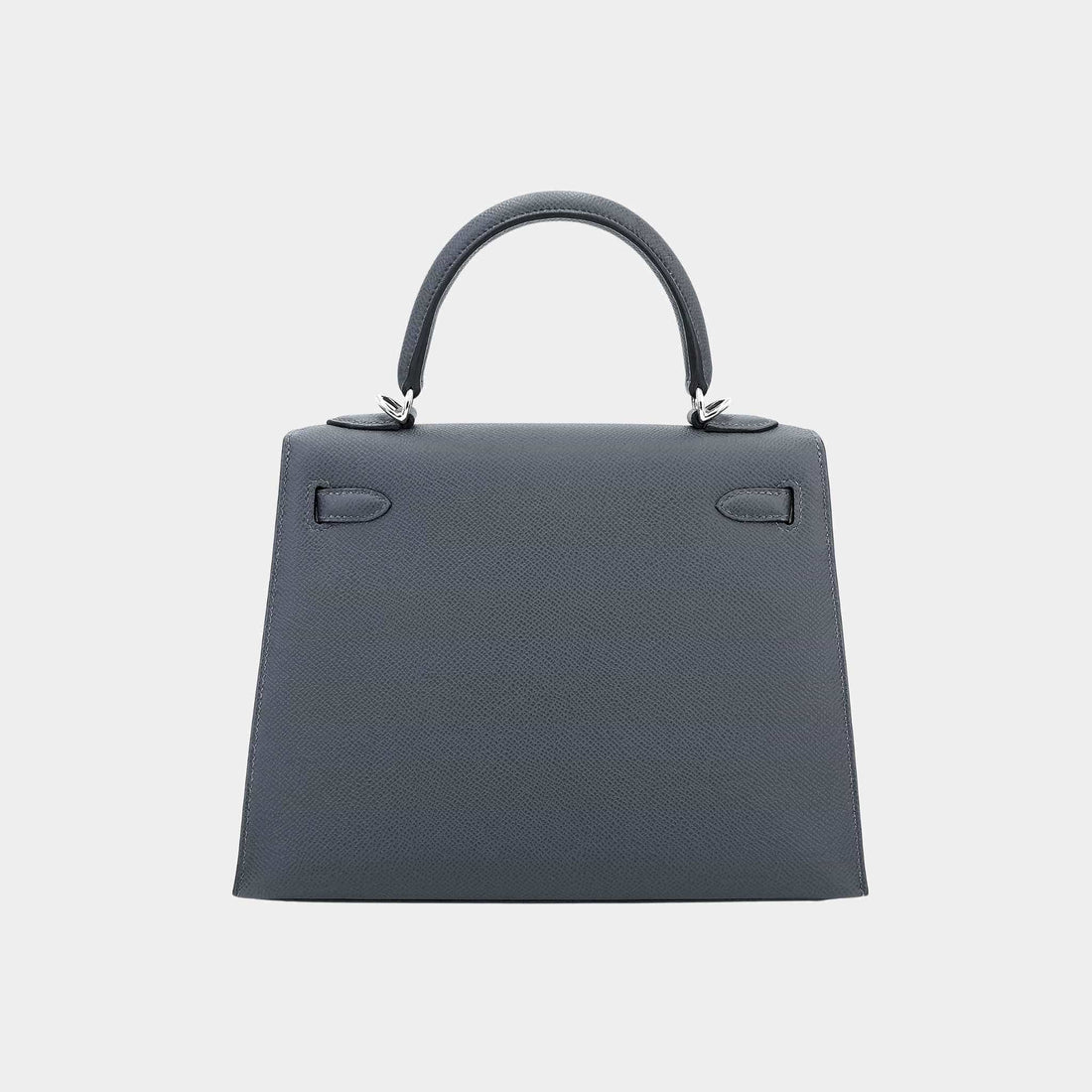 Hermes Kelly 25 Epsom Sellier Gris Misty PHW، ظهر