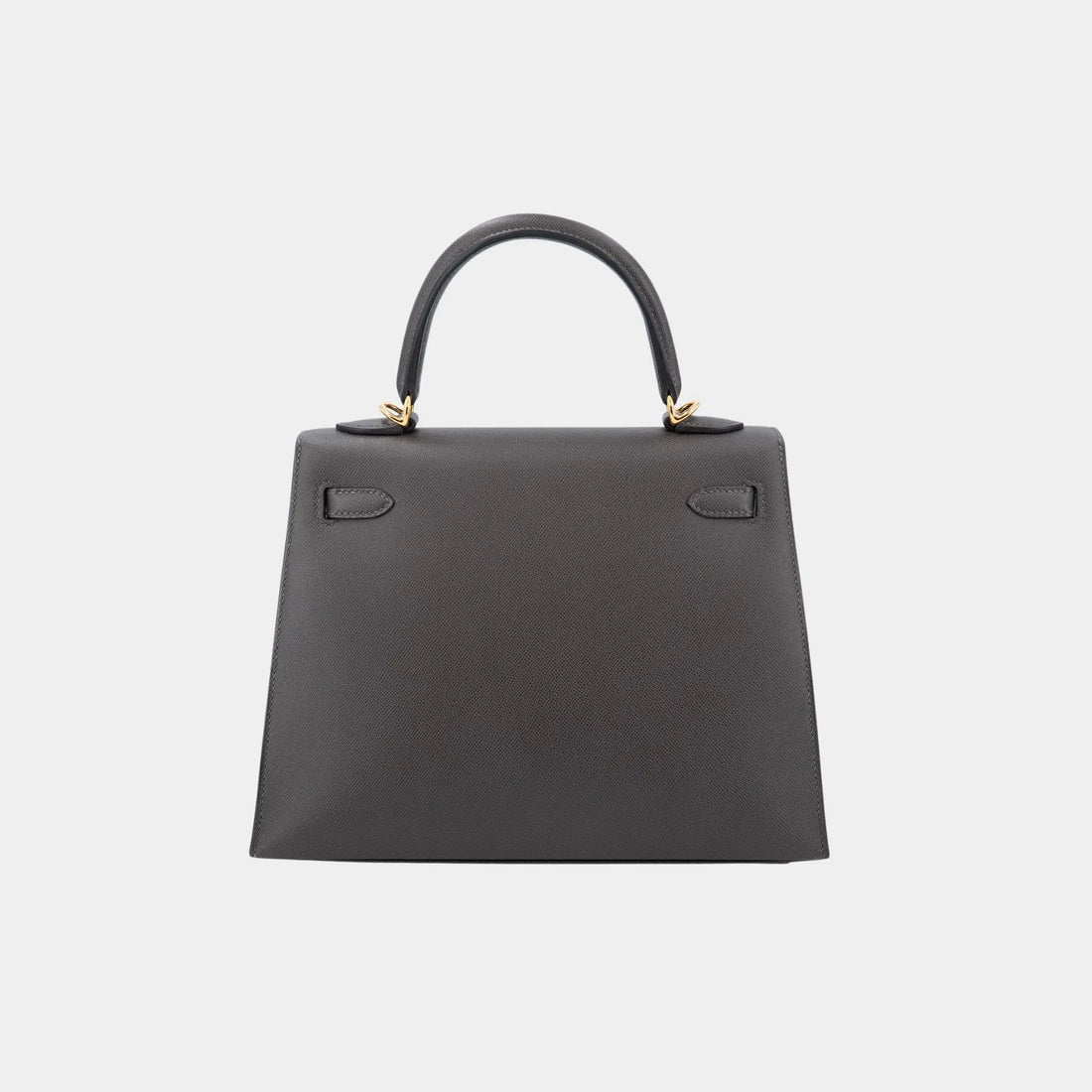  Hermes Kelly 25 Madame Graphite GHW، الخلف
