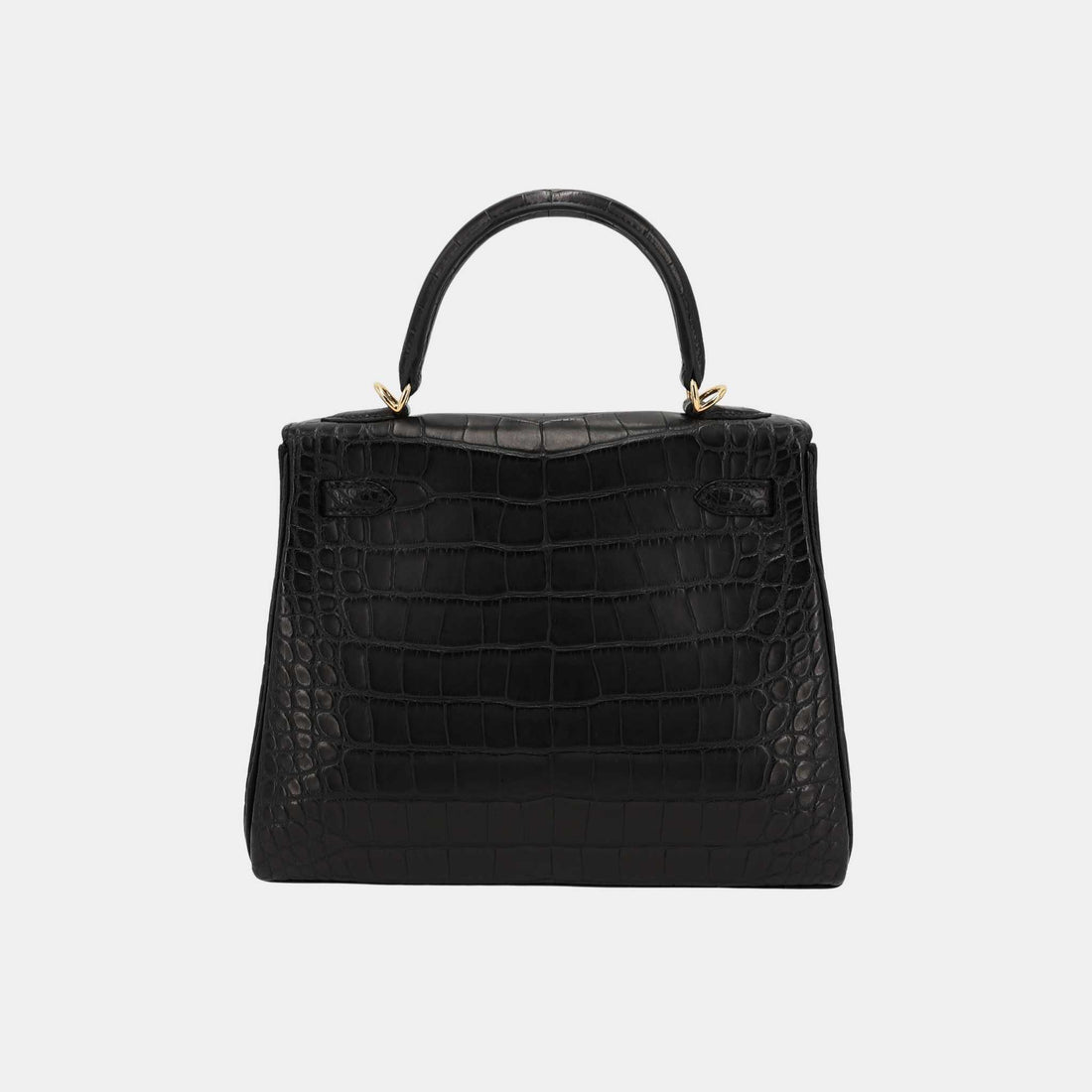 alt
Hermes Kelly 25 مات أليغيتور أسود GHW، ظهر