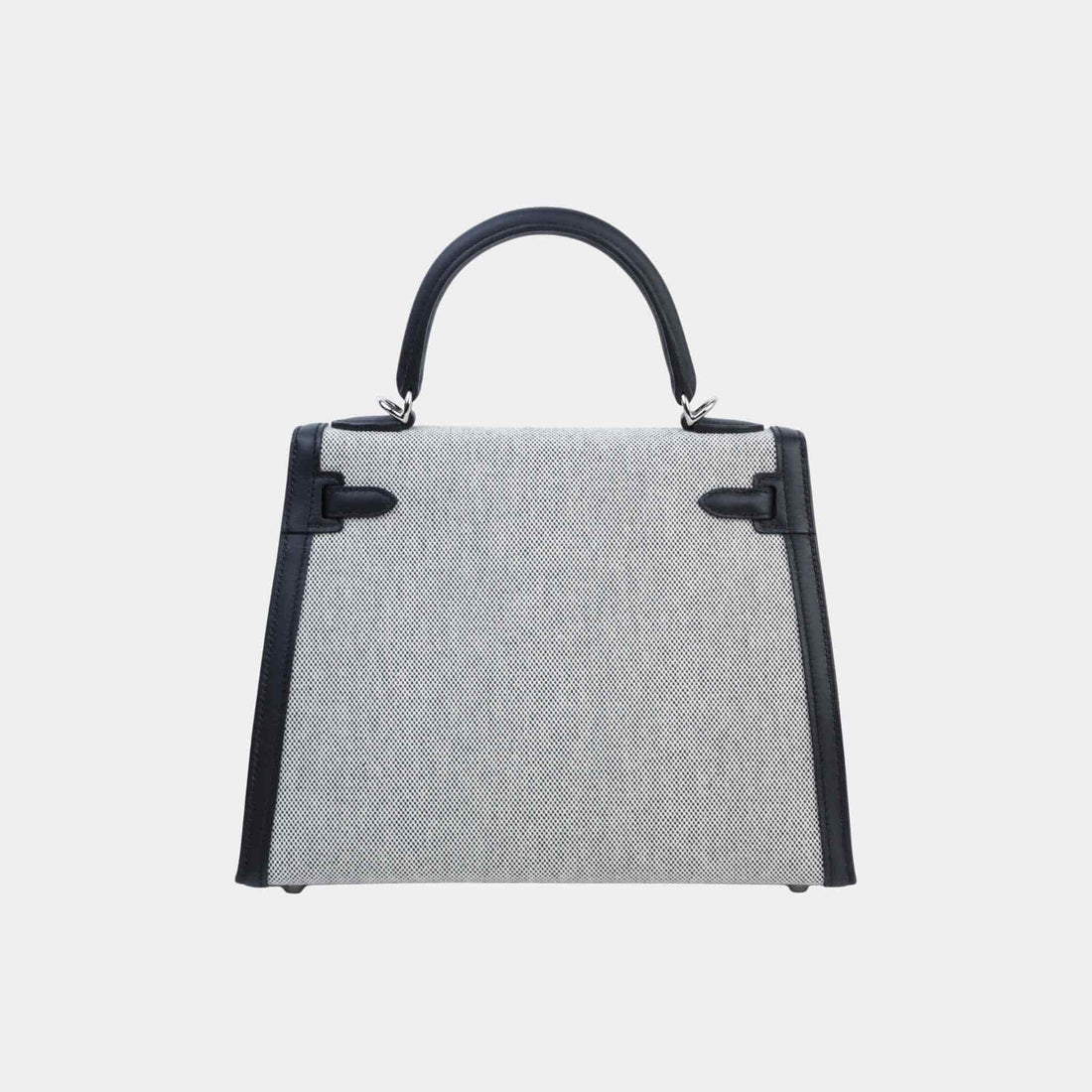 alt
Hermes Kelly 25 Sellier Toile So H Canvas-Swift Black PHW، من الخلف