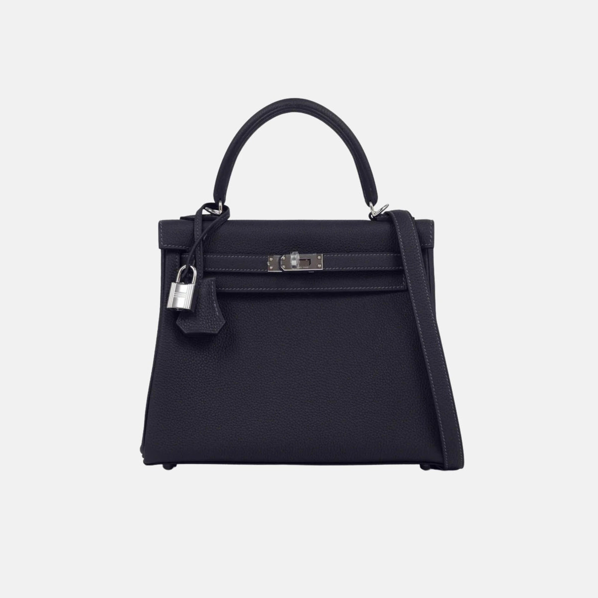 Kelly 25 Togo Bleu Nuit PHW