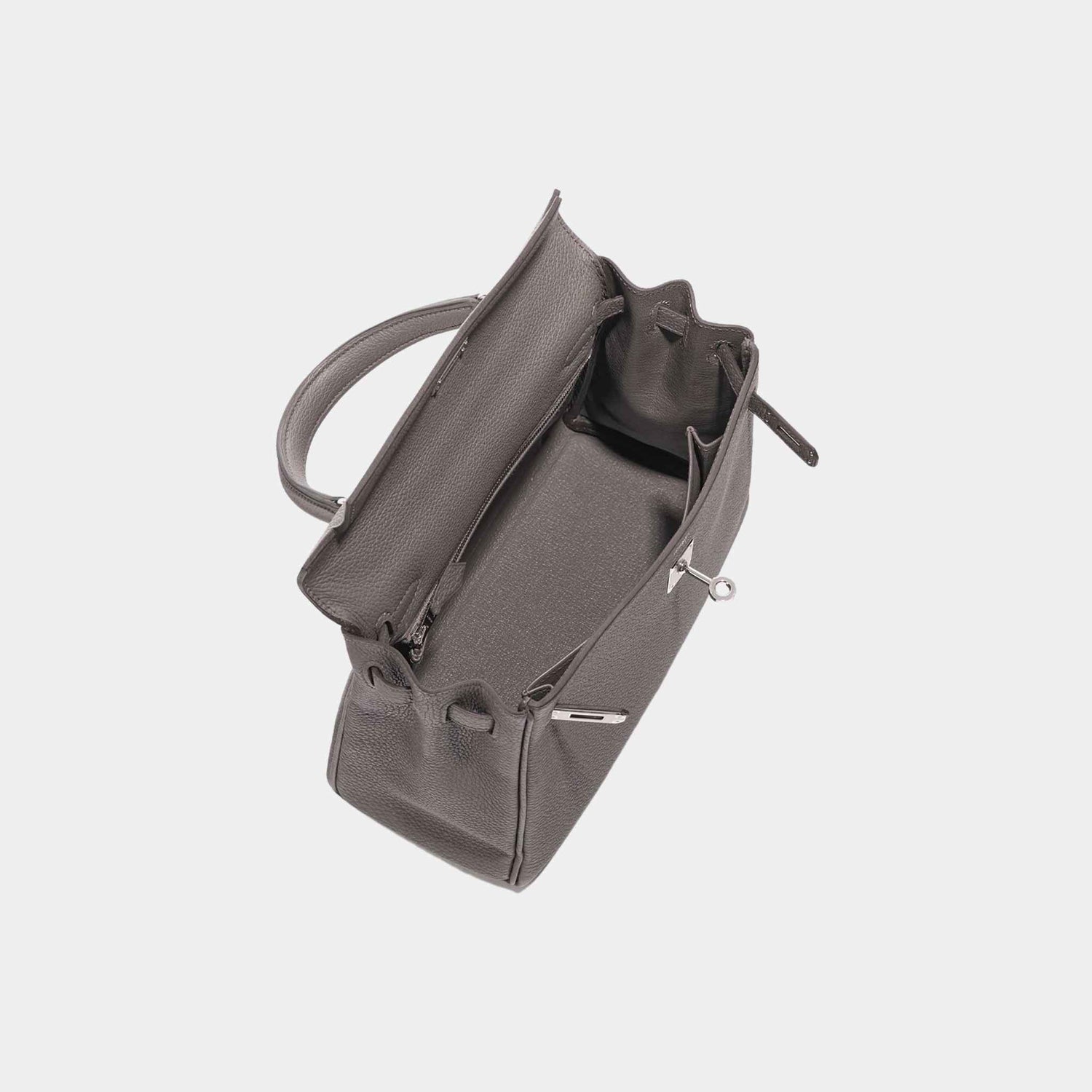 Hermes Kelly 25 Togo Etain PHW, Top