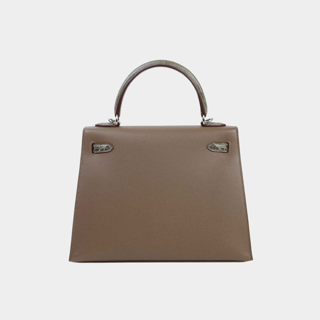 alt
Hermes Kelly 25 Touch Madame-Shiny Niloticus Crocodile Etoupe PHW، ظهر