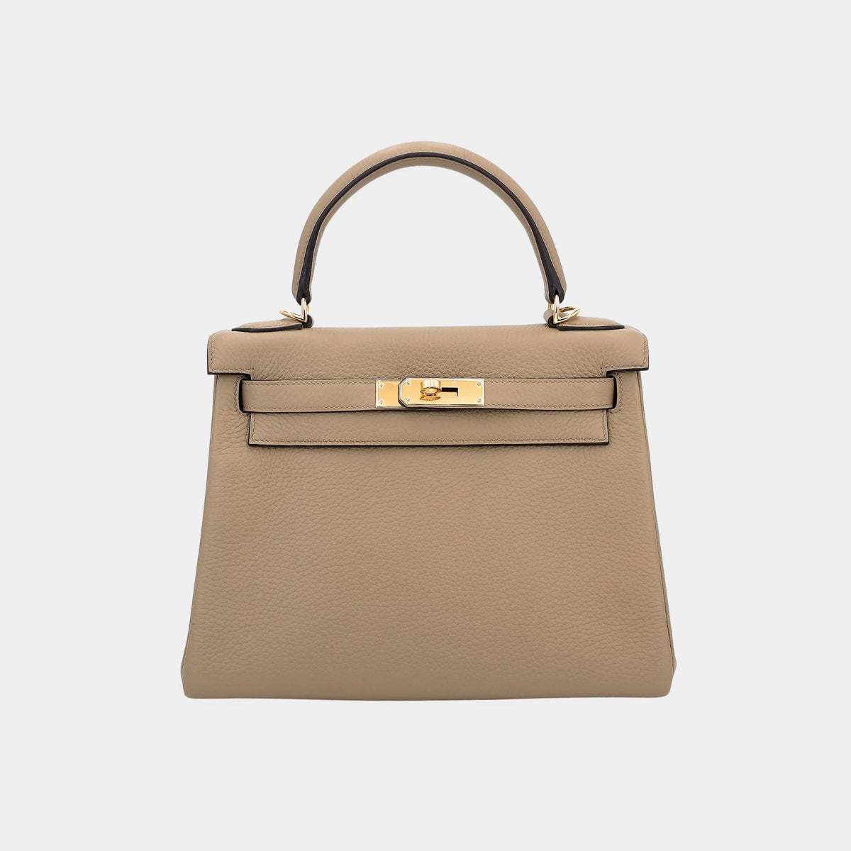 Kelly 28 Clemence Beige Marfa GHW