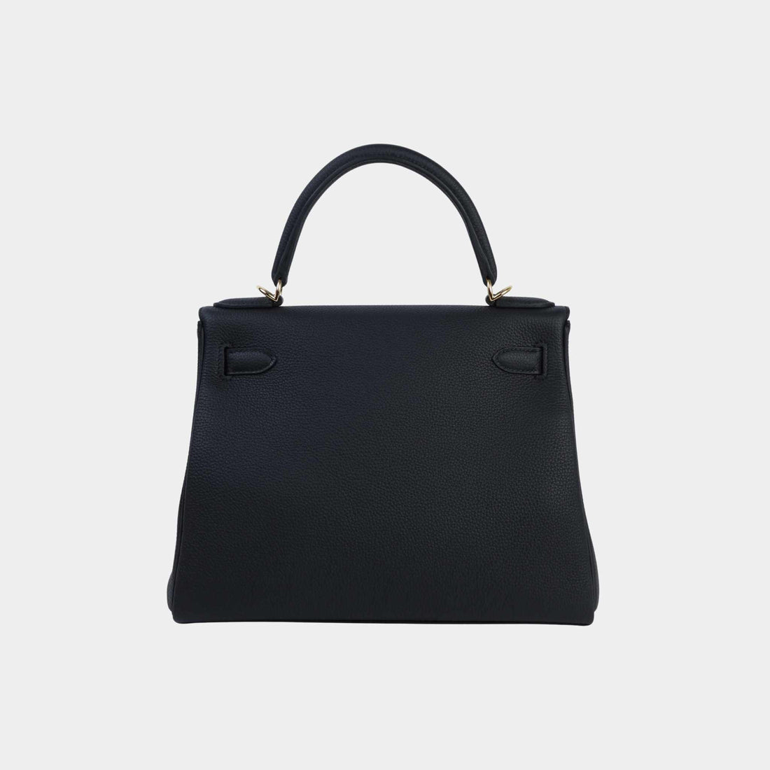 Hermes Kelly 28 Togo Black GHW, Back