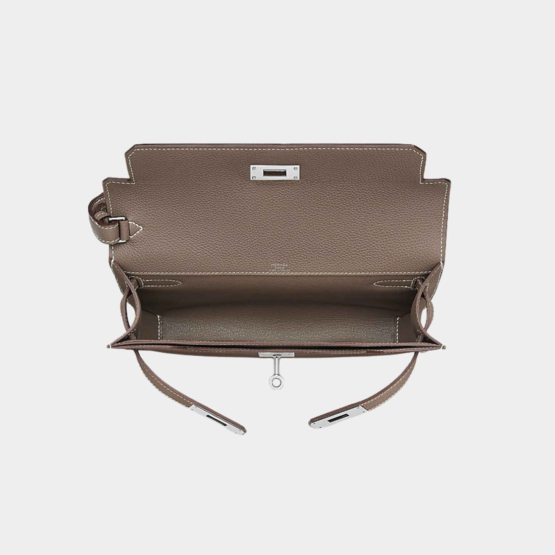 alt
Hermes Kelly Depeches 25 Etoupe PHW، من الداخل