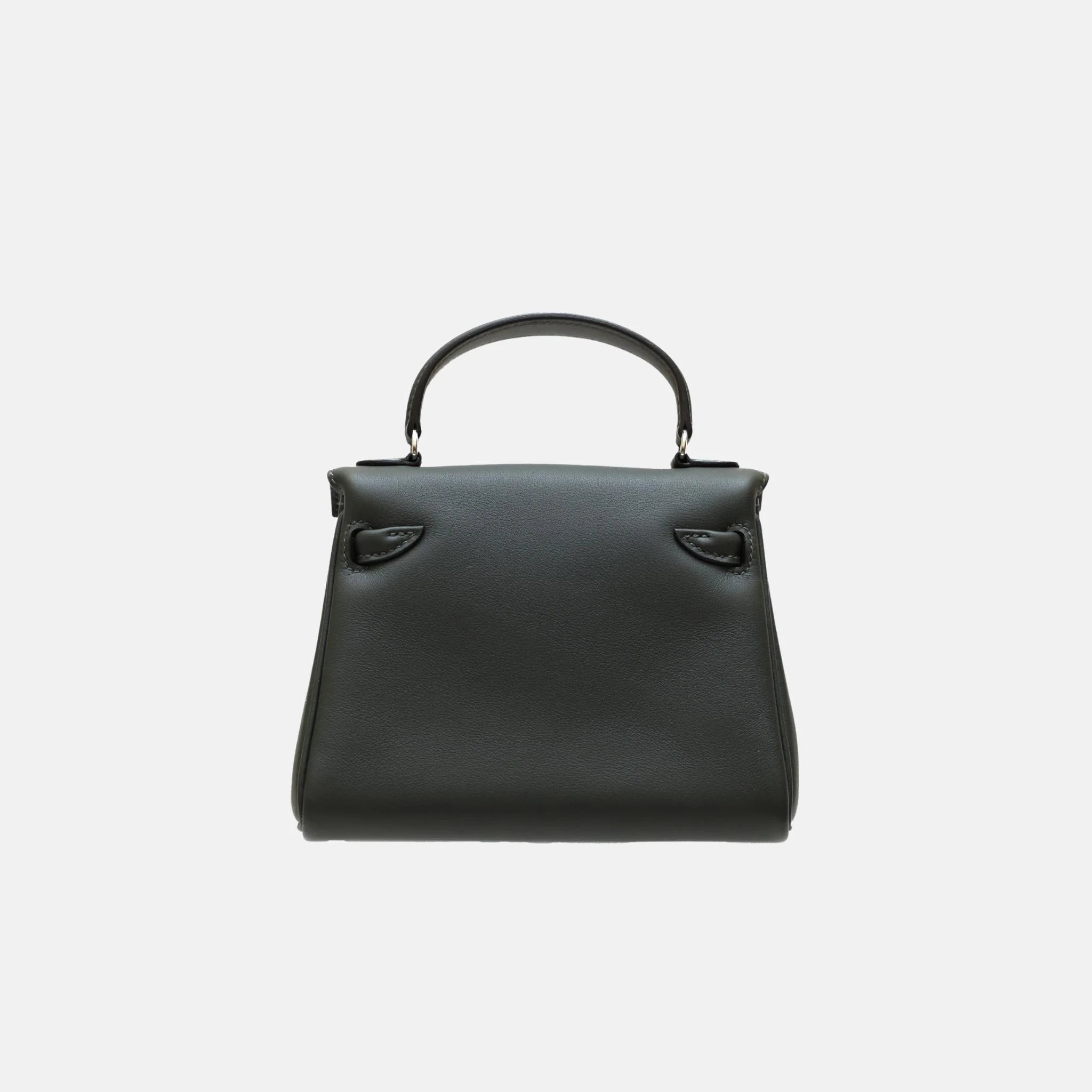 Hermes Kelly Doll Vert Fonce Vert Peppermint Swift PHW, Back