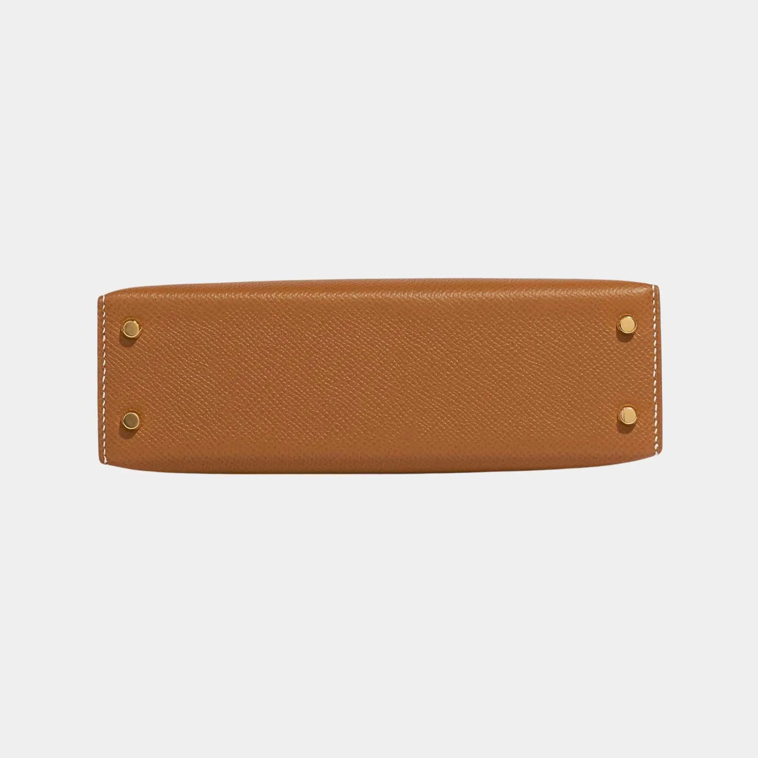 Hermes Hermes Kelly Mini Epsom Gold GHW, Bottom